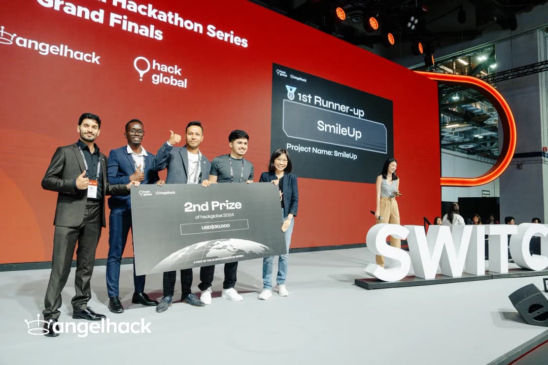 SmileUp at AngelHack Grand Finals